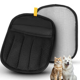 VerdeVilla pet hair remover gloves on sofa effectively lift dog and cat fur