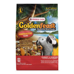 Versele-Laga VL Goldenfeast Madagascar Blend bag—premium seed mix for small birds' daily meals.