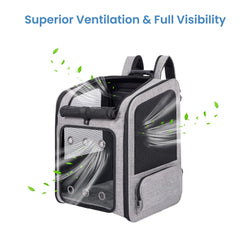 VERSMELO foldable waist-support pad improves weight distribution for longer hikes with pets.