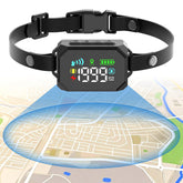VERSMELO GPS wireless dog fence front view with collar ready for outdoor safety.