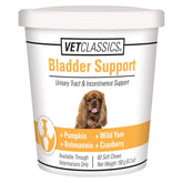 Vet Classics bladder-support soft chews bottle for dogs supporting urinary health daily