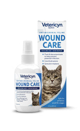 Vetericyn Plus Cat Wound Care Spray bottle ready for at‑home wound care