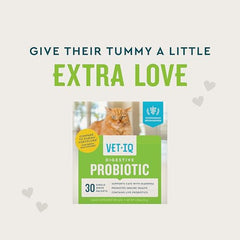 VetIQ Cat Probiotic Powder with chicken flavor helps entice picky eaters.