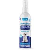 Vetnique Dermabliss Anti Itch Spray bottle ready for quick dog or cat itching relief