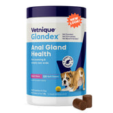 Vetnique Glandex anal gland chews pumpkin—supportive digestible daily treat for dogs