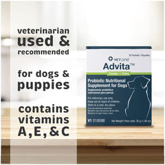 VetOne Advita live cultures micro-encapsulated for stability in dogs