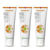 Vetoquinol Laxatone maple-flavored gel close-up highlights hairball support