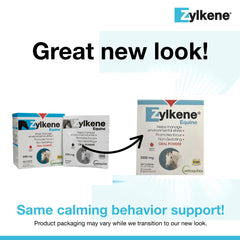 Vetoquinol Zylkene Equine powder spoon demonstrates easy dosing.