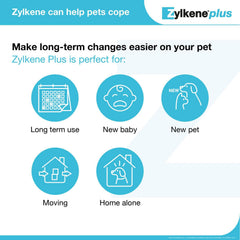 Vetoquinol Zylkene Plus medium dog image illustrating daily behavior support.
