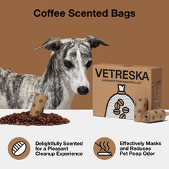 VETRESKA leak-proof extra-thick bags prevent messy pickups.
