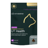 VetriScience UT Health Chews bottle close-up for feline urinary wellness support.