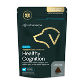 VetriScience Healthy Cognition Chews bottle front showing senior brain health support
