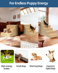 Vfrog dog stairs offered in three sizes for chairs, couches, and beds