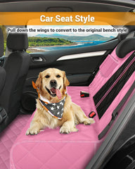 Victoper dog seat cover storage bag keeps essentials within reach during trips