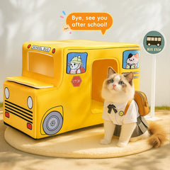 Viefin bus bed captures a social moment with bright design.