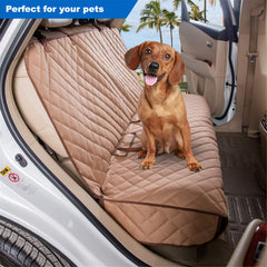 VIEWPETS Bench Seat Cover nonslip mesh keeps protector in place during travel