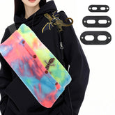 VINGVO Bearded Dragon Leash Rainbow Wings for secure outdoor walks.