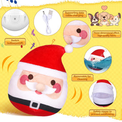 Vinsot dog ball demonstrates bouncing feature for active play