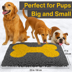 Vintora Snuffle Mat strips close-up highlights thick fabric strips