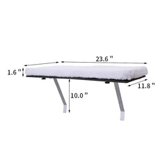 VIPACE cat window perch memory cushion offers soft support for sunny naps
