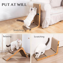 VIRAAGYIYOU scratcher pad sized for kittens and adult cats