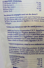 Virbac CET large-dog dental care chews fit daily use.