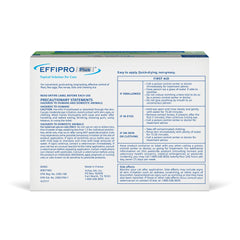 Virbac Effipro Plus cats topical bottle demonstrates easy single-dose application.