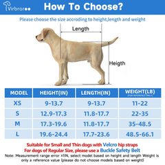 Virbraroo Dog Wheelchair front harness attachment enables quick, stress-free setup for mobility.