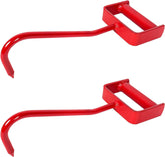VIRTIONZ 11-inch red hay hook side view shows durable steel for tough farm tasks