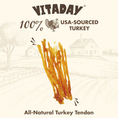 VITADAY tendones con textura fibrosa para higiene dental