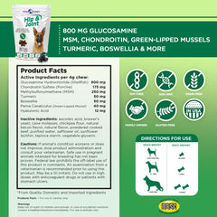 Vital Planet Hip and Joint Soft Chews pour-over food option for convenient mixing