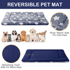 VitalCozy linen-cotton breathable side keeps pets comfortable in warm weather.