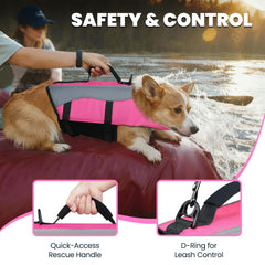 Vivaglory buoyancy-durability vest with ripstop fabric for long-lasting use