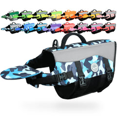 VIVAGLORY front float provides chin support improving comfort during dog swimming.
