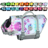 Chaleco VIVAGLORY para perros con colores brillantes facilita la localización durante la natación