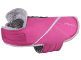 VIVAGLORY Snowrap coat with plush lining keeps dogs warm