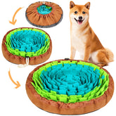 Vivifying Pet Snuffle Mat blue-green packaging highlighting dog enrichment.