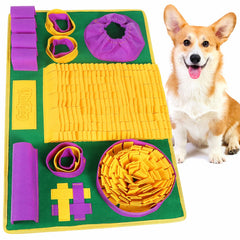 Vivifying Snuffle Mat small-dogs-cats – engaging enrichment for slow feeding.