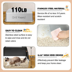 Vivifying honeycomb mat traps litter for cleaner floors