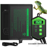 VIVOSUN reptile heating pad 8x12 under tank delivers even warmth for terrarium habitats.