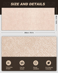 VIVOYAN beige-durable-material protector is non-toxic and furniture-safe.