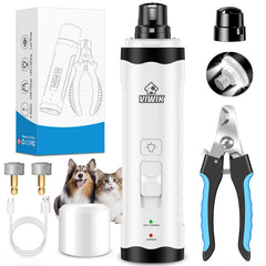 viwik cortauñas para perros con luz, visión clara para un corte seguro.