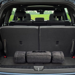 vmgreen Outdoor Dog Bed travel mat demonstrates versatile use during trips