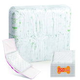 VoagLuk dog diaper liners pack shows bulk convenience for quick changes.