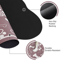 Voanos absorbent surface dries quickly to protect floors from spills.