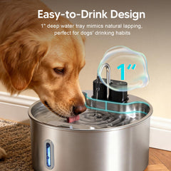 Voluas 7L tank ready for households with multiple pets
