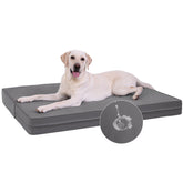 Vonabem XXL dog bed 47x29 front view showing spacious, supportive resting area.