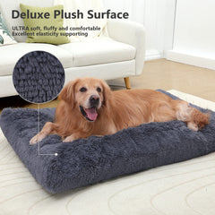 Vonabem jumbo 48-inch dog bed shows crate pad fit for large dogs.