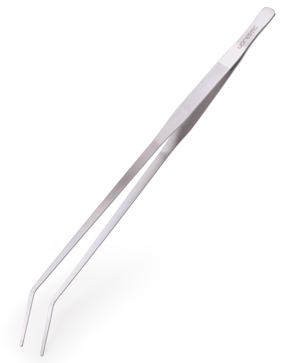 VORESTIC heavy-duty aquarium tweezers with 23.6-inch curved tip for precise feeding