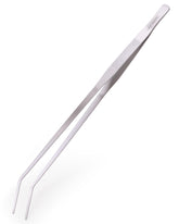 VORESTIC heavy-duty aquarium tweezers with 23.6-inch curved tip for precise feeding